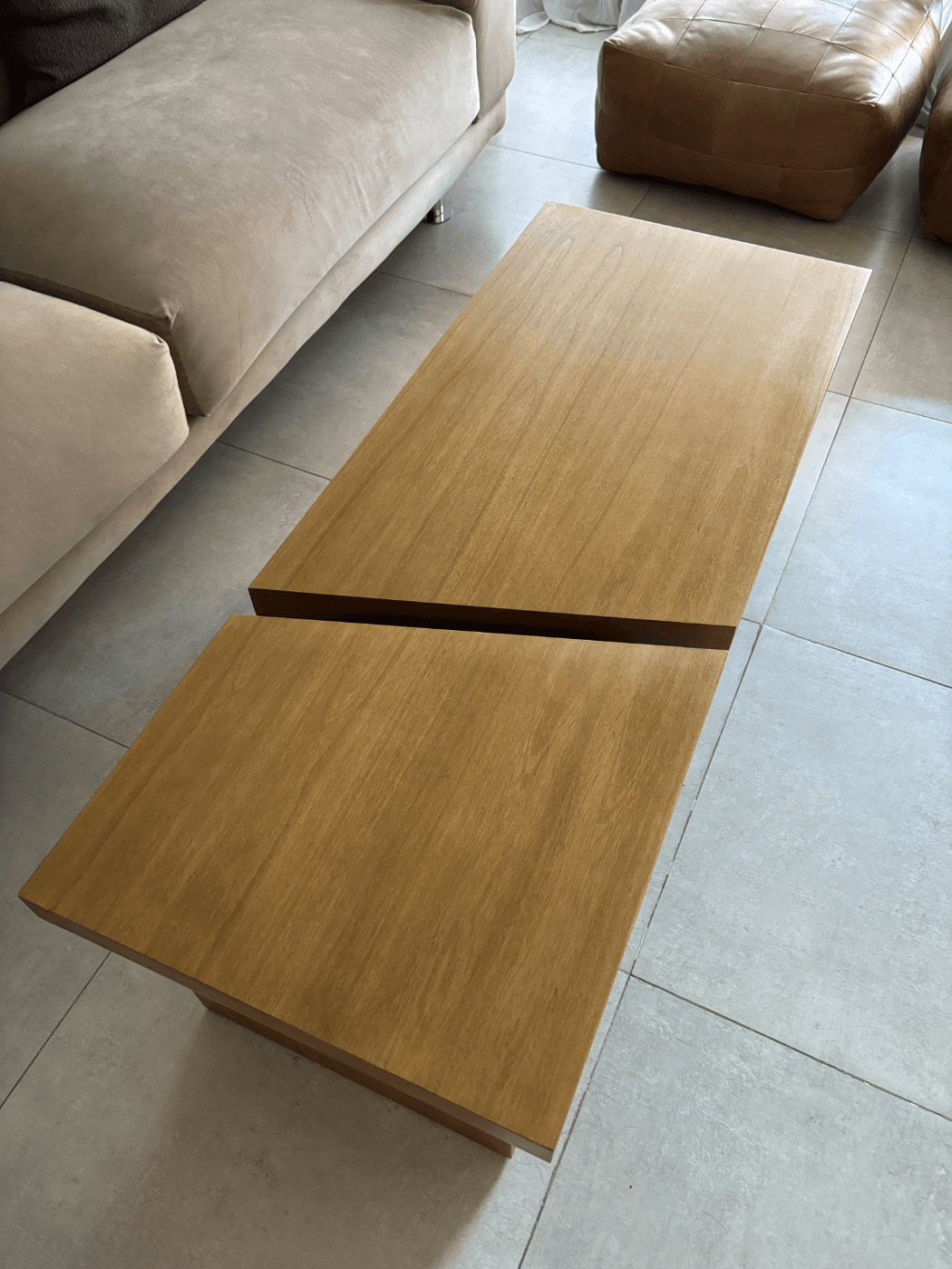 Mesa Ratona Modular Guatambú Macizo 2 En 1 (Impecable) vendo por mudanza! 1,20 x 50x 40 de alto