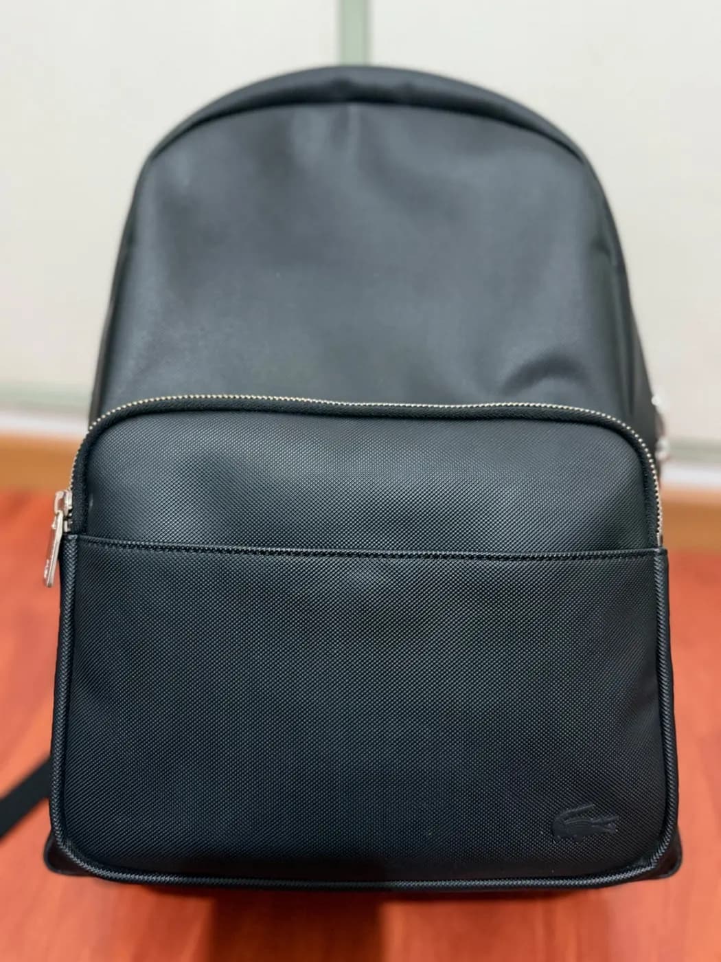 Mochila Lacoste hombre cierre metálico