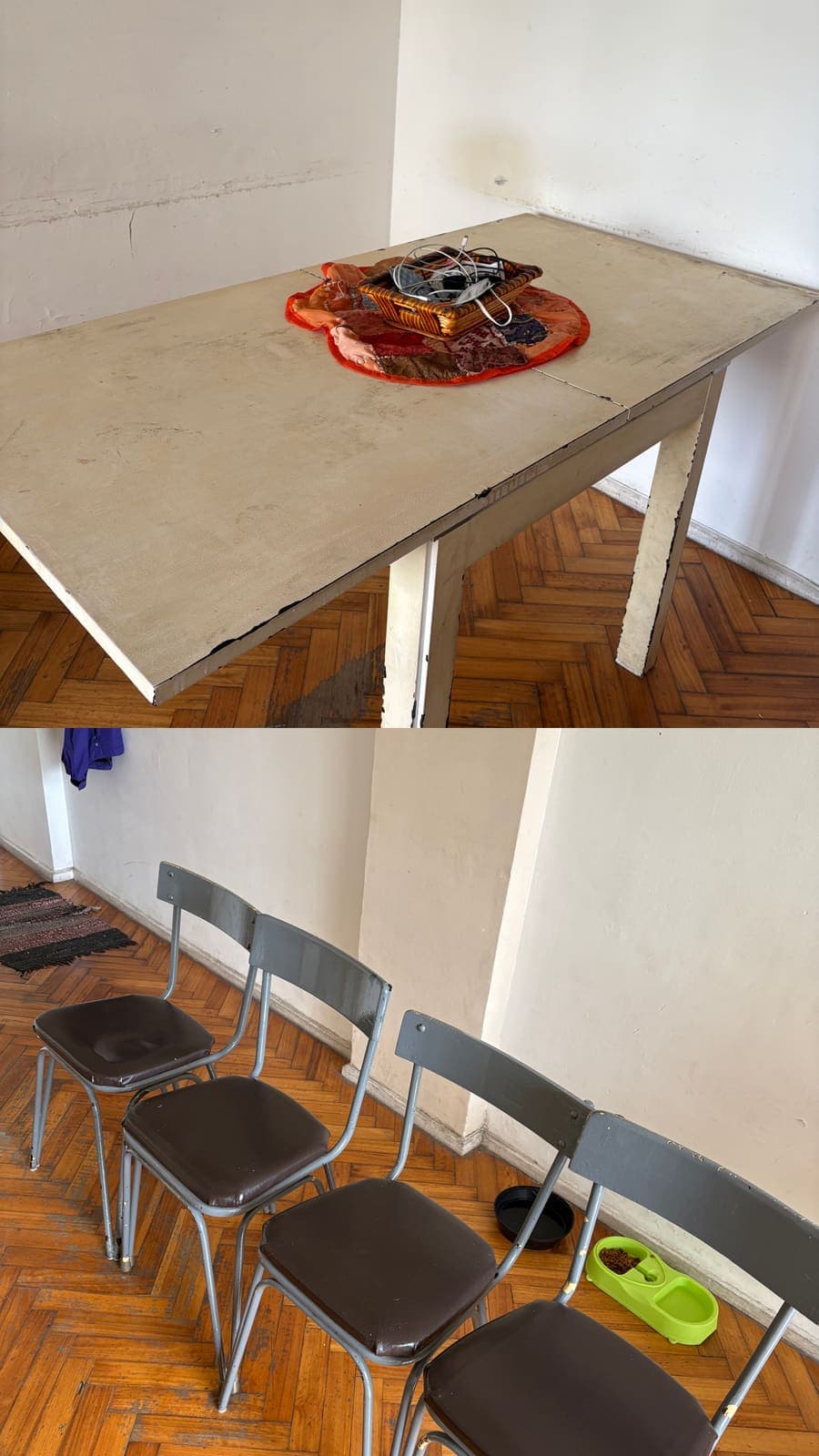 Mesa + 4 sillas