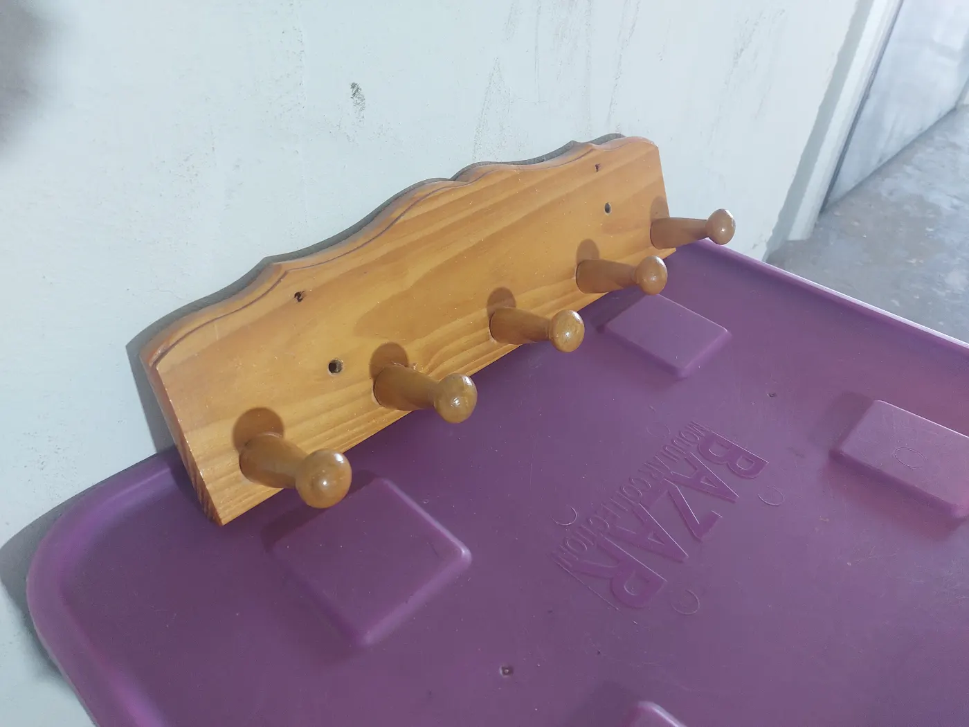 Perchero de pared