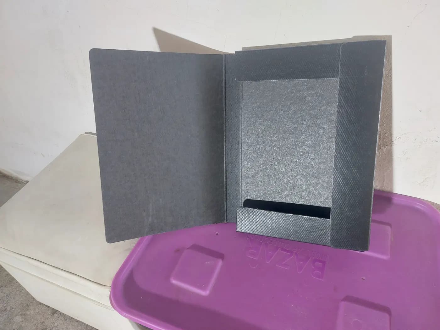 Carpeta caja Oficio con elastico NUEVA
