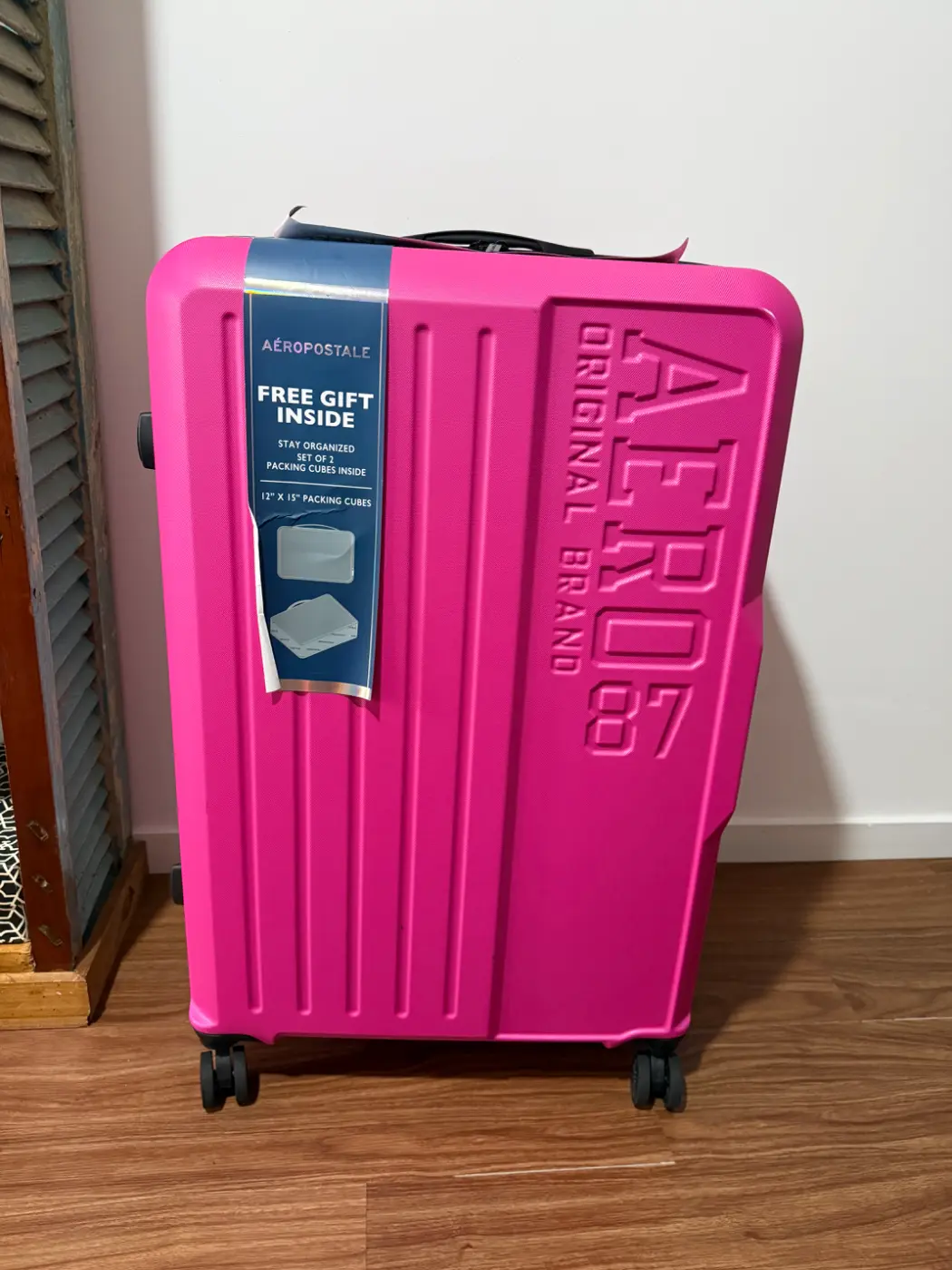 Valija grande aeropostale fucsia importada