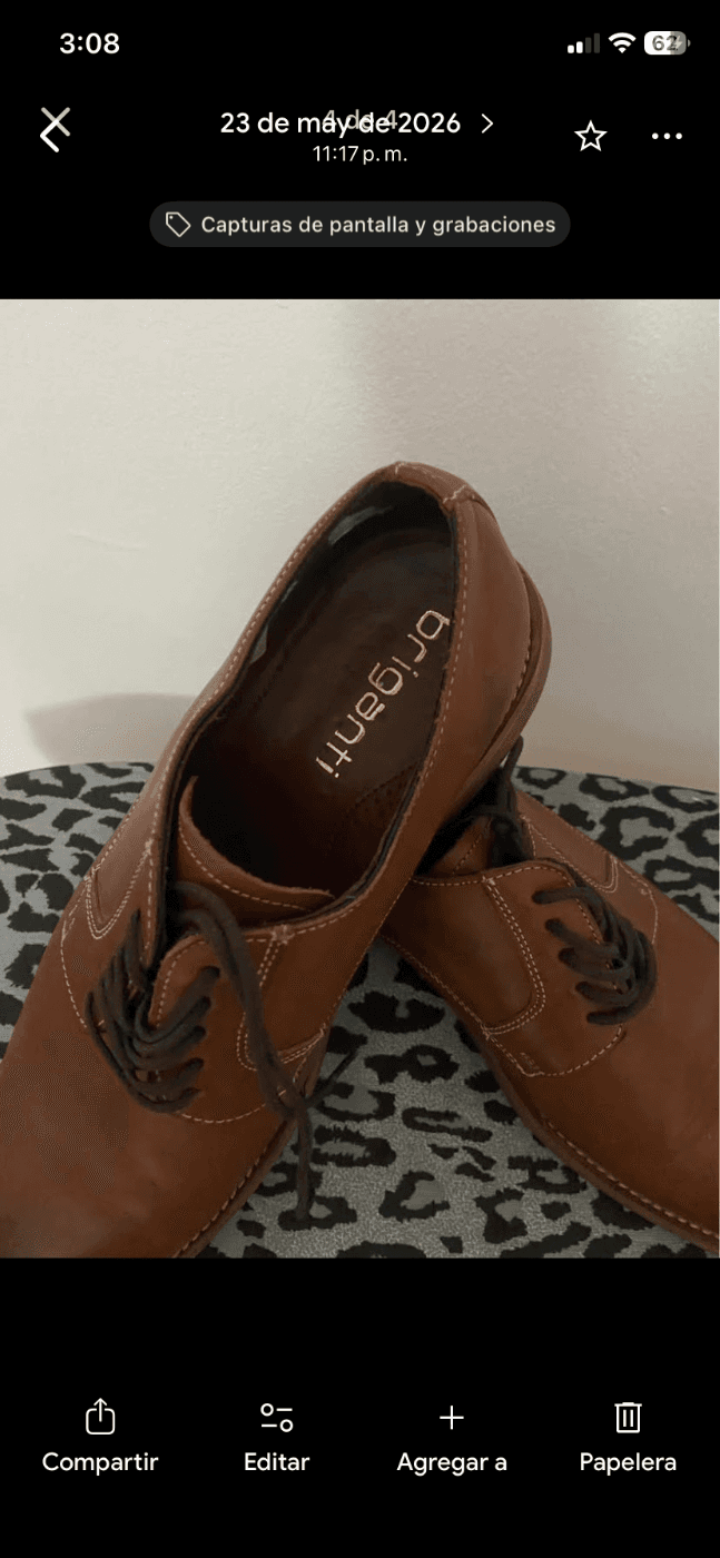 Zapato de suela talla 43